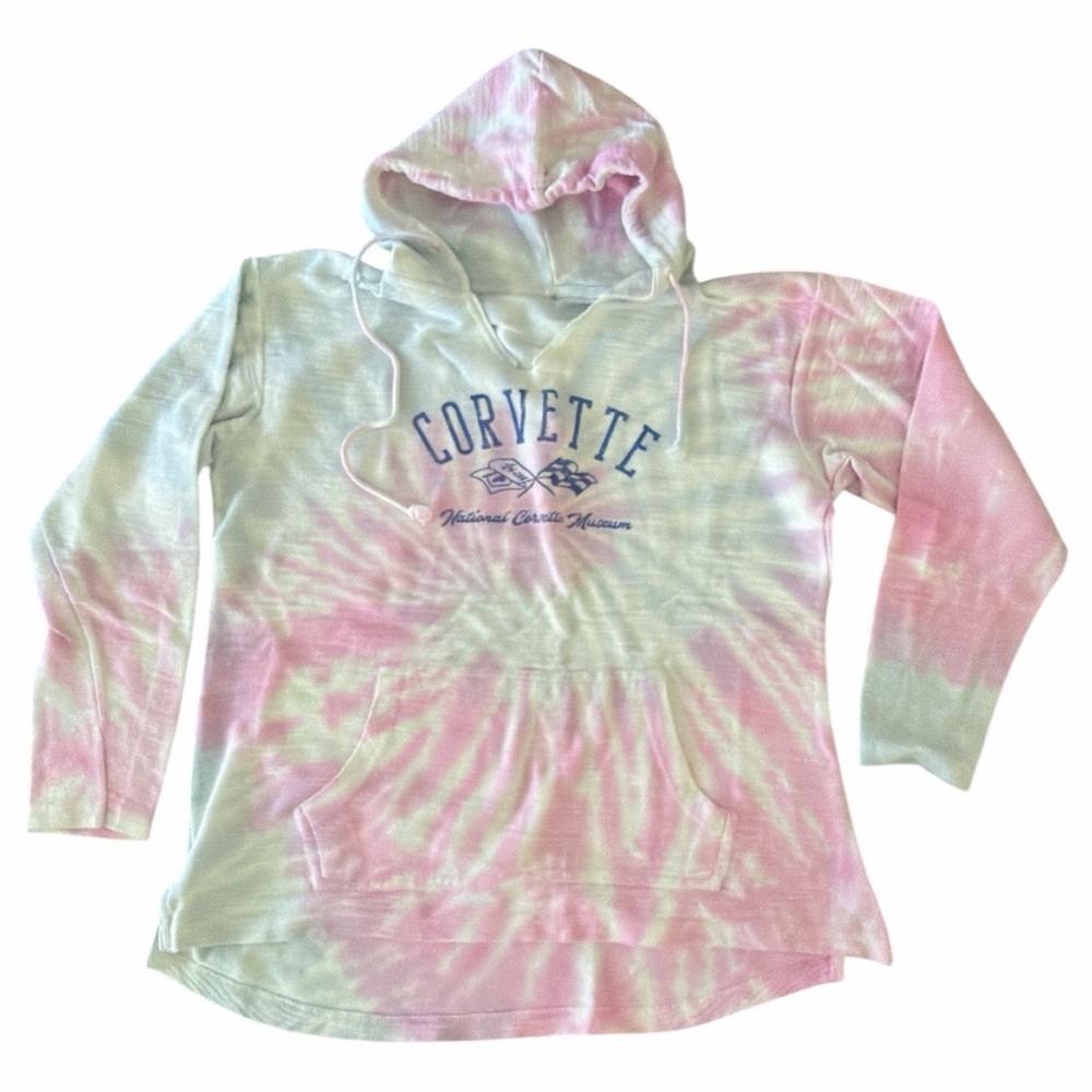 Corvette National Corvette‎ Museum Tie-Dye Hoodie - Size 2XL